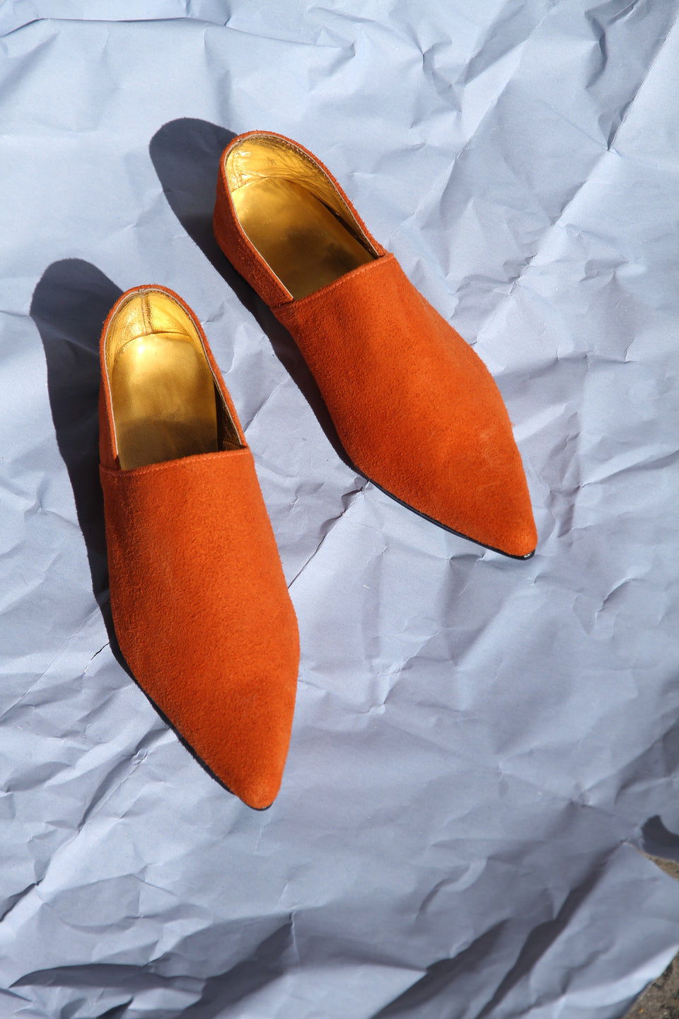 Moroccan Slipper - Orange