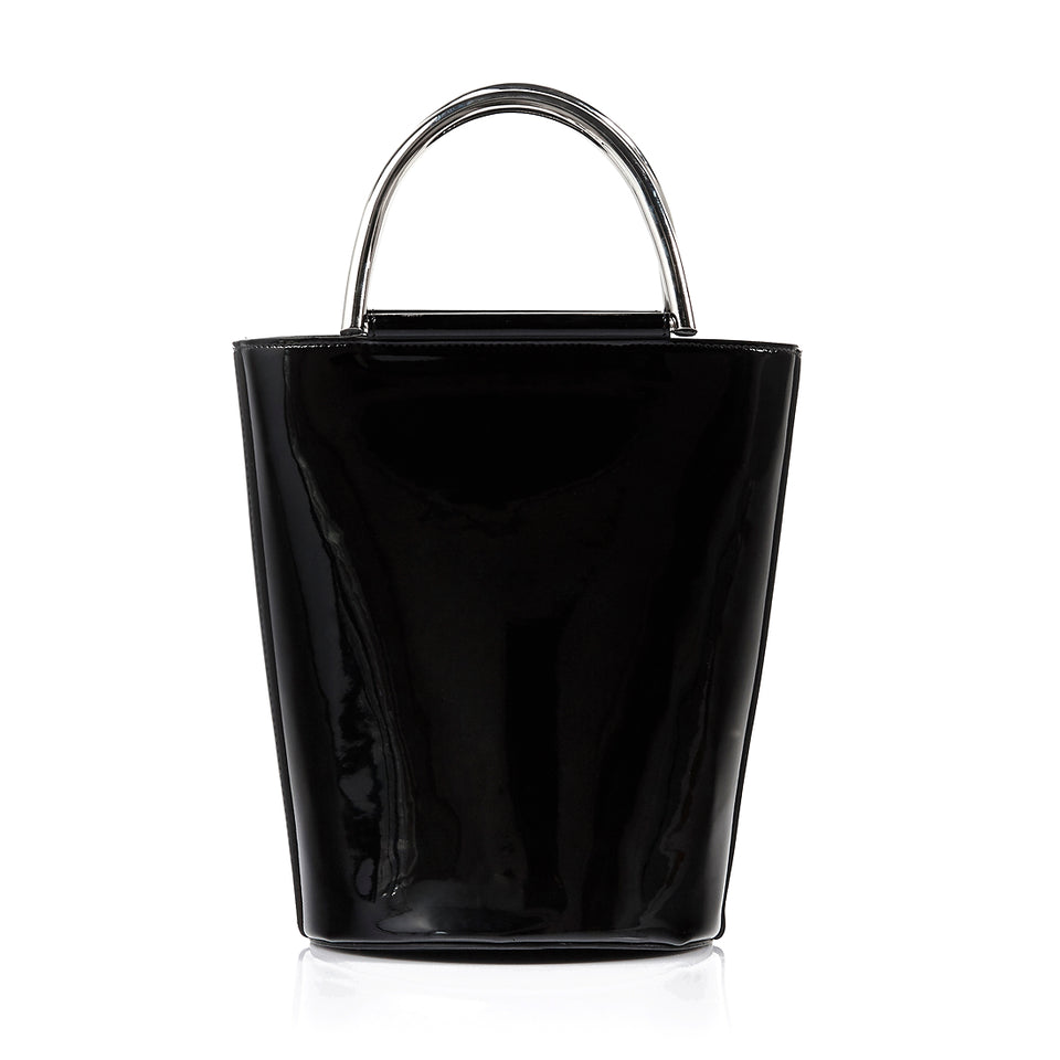 Bucket Bag Black Patent