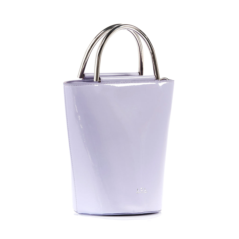 Bucket Bag Lavender Patent