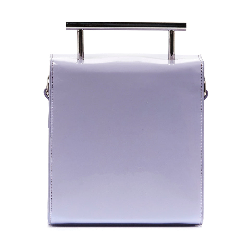 Box Bag Lavender Patent