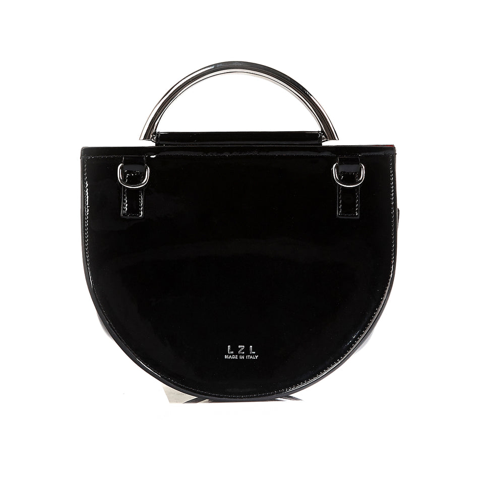 Saddle Bag Black Patent