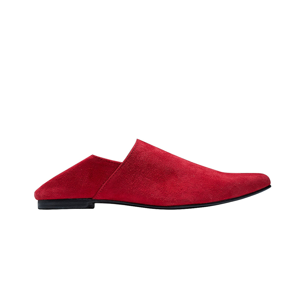 Moroccan Slipper - Red