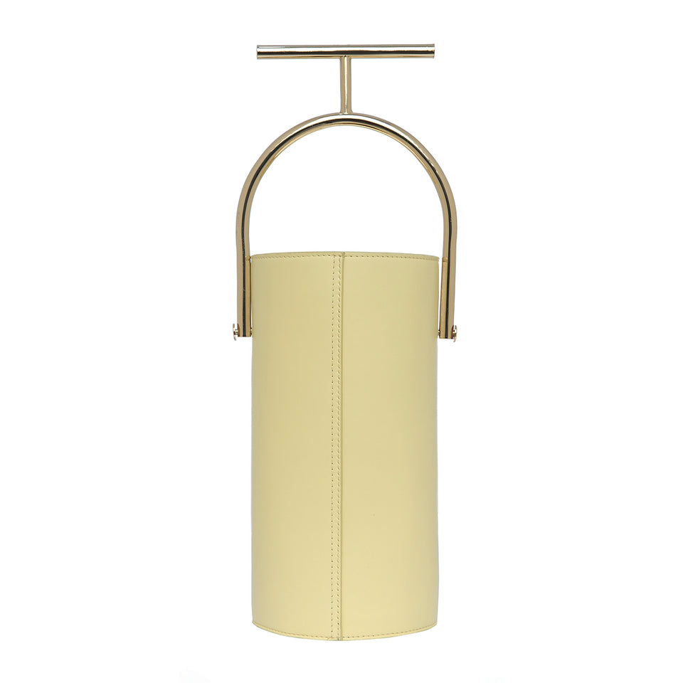Cylinder Bag Pale Yellow