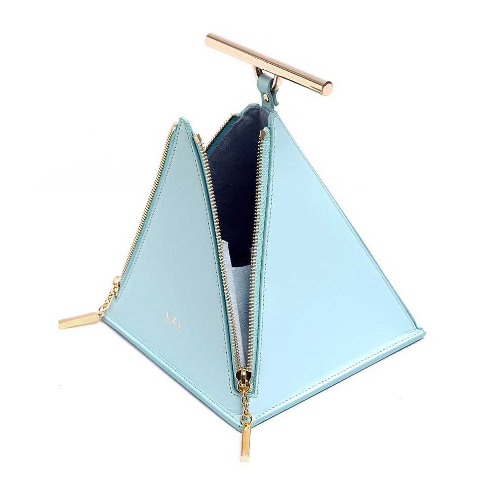 Pyramid Bag Pale Blue